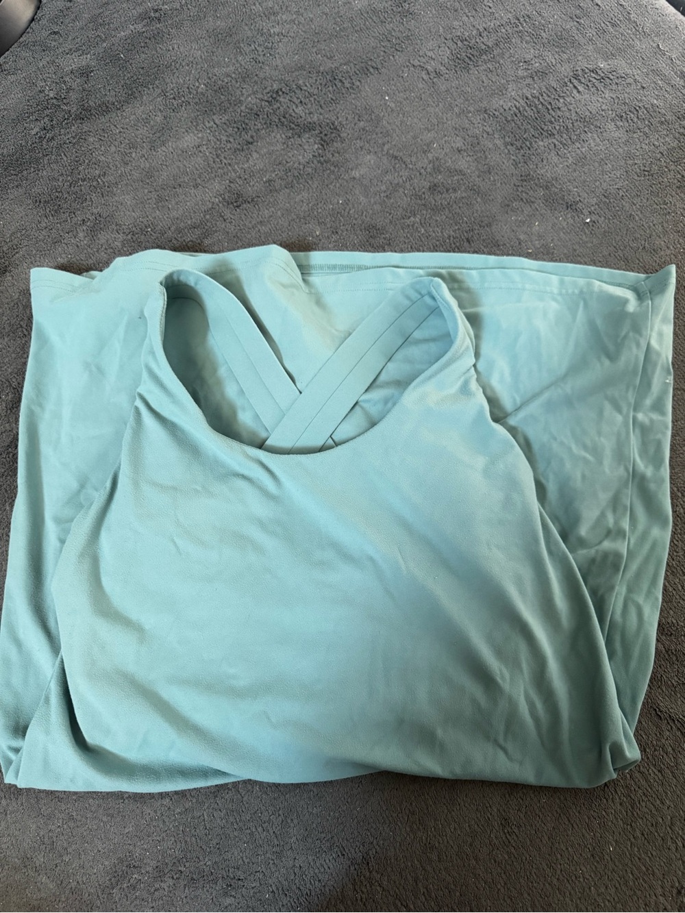 Women’s Activewear Romper — Light Teal
